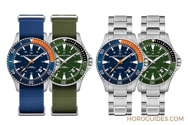 夏日海軍風!HAMILTON全新Khaki Navy Scuba潛水腕表-復刻表