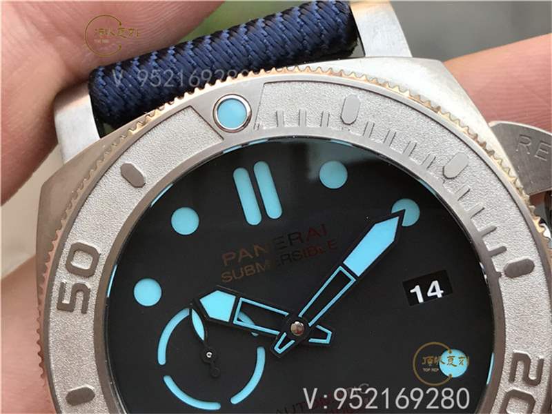 VS廠復刻沛納海985腕表做工評測,鈦金屬沛納海985vs廠-復刻表