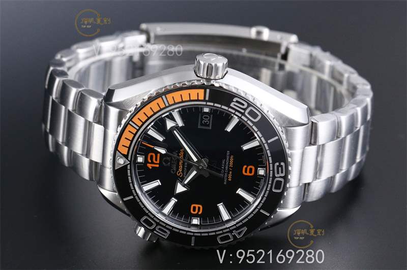 VS廠歐米茄海馬四分之一橙對比正品復刻做工會一眼假嗎-復刻表
