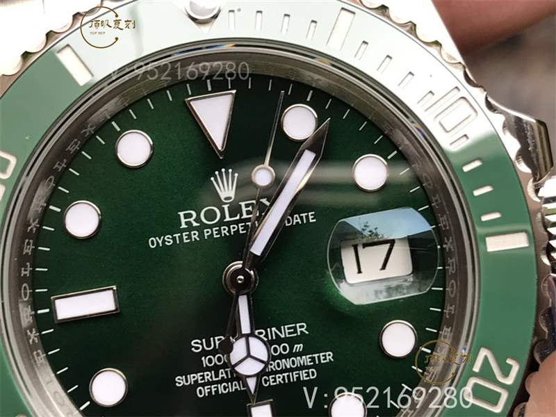 AR廠復(fù)刻v3版勞力士綠水鬼實(shí)拍做工怎么樣-復(fù)刻表