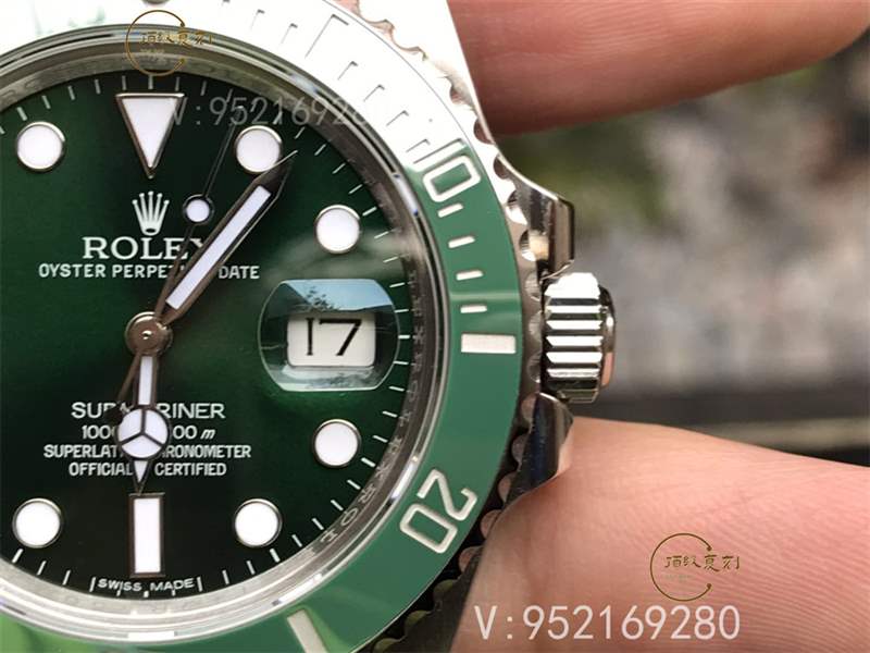 AR廠復(fù)刻v3版勞力士綠水鬼實(shí)拍做工怎么樣-復(fù)刻表