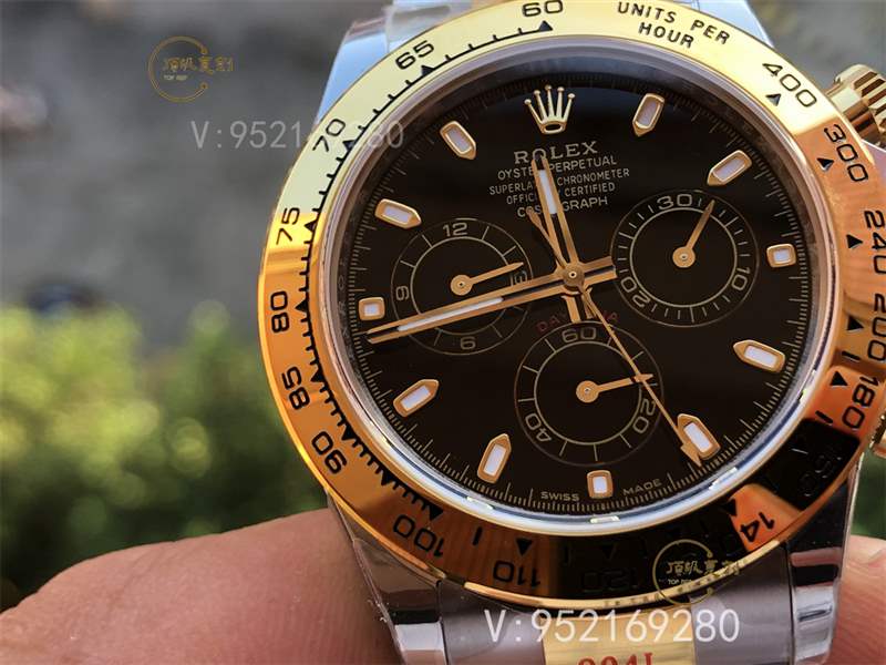 N廠勞力士迪通拿m116518ln間金黑盤復(fù)刻表做工怎么樣-內(nèi)附實(shí)拍圖-復(fù)刻表