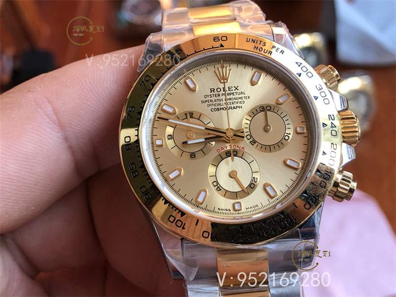 N廠復(fù)刻勞力士迪通拿m116503間金金盤做工怎么樣,內(nèi)附實(shí)拍圖-復(fù)刻表