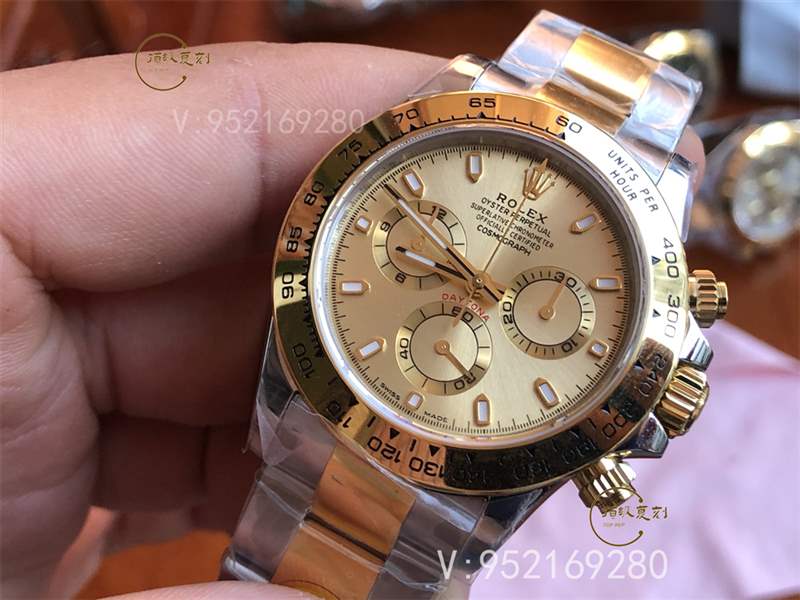 N廠復(fù)刻勞力士迪通拿m116503間金金盤做工怎么樣,內(nèi)附實(shí)拍圖-復(fù)刻表