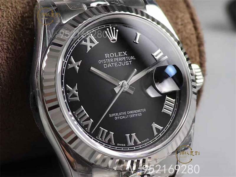 AR廠勞力士v3版日志36mm羅馬數(shù)字盤質(zhì)量如何，對比正品怎么樣-復(fù)刻表