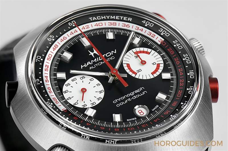 復(fù)刻1970年代競速經(jīng)典｜HAMILTON Chrono-Matic 50-復(fù)刻表