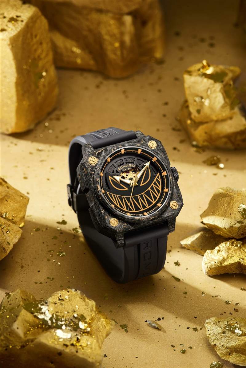 獨(dú)立制表師ROMAGO黃金配夜光碳纖玩味新作漆黑中螢火蟲沖擊視覺(jué)-復(fù)刻表