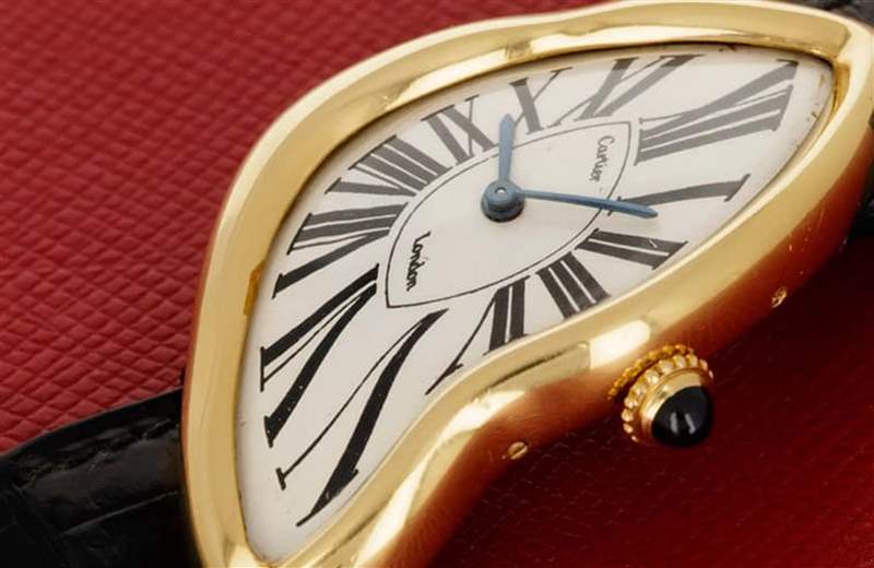 CARTIER London Crash古董手表以165萬美金拍賣創史上最貴身價-復刻表