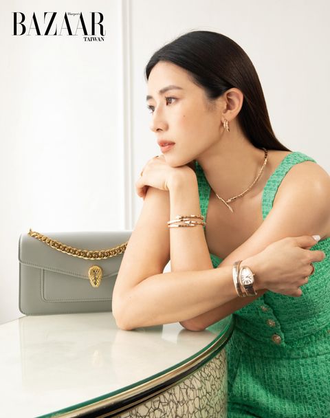 最美主播轉戰演藝圈，趙岱新化身寶格麗Serpenti女神展演百變時尚風格-復刻表