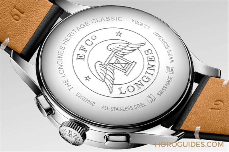 「沒有」日期窗的原版復刻：浪琴Heritage Classic Tuxedo復刻表-復刻表