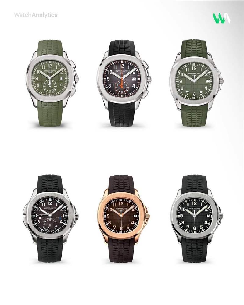 PP百達(dá)翡麗Aquanaut手表二級(jí)市場(chǎng)價(jià)格趨勢(shì)6大熱門(mén)款近月跌逾16%-復(fù)刻表