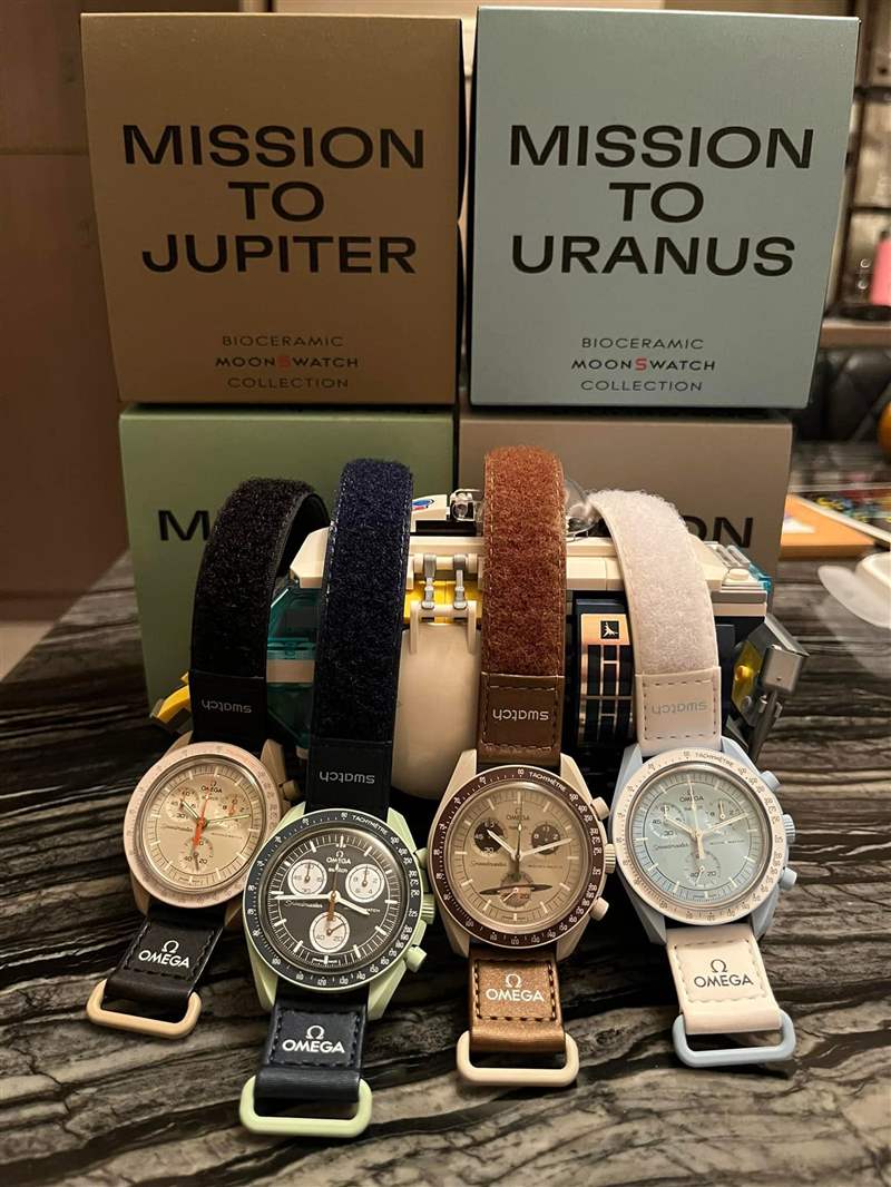 MoonSwatch手表行情下跌網友分享原價購買平價OMEGA登月表心得-復刻表