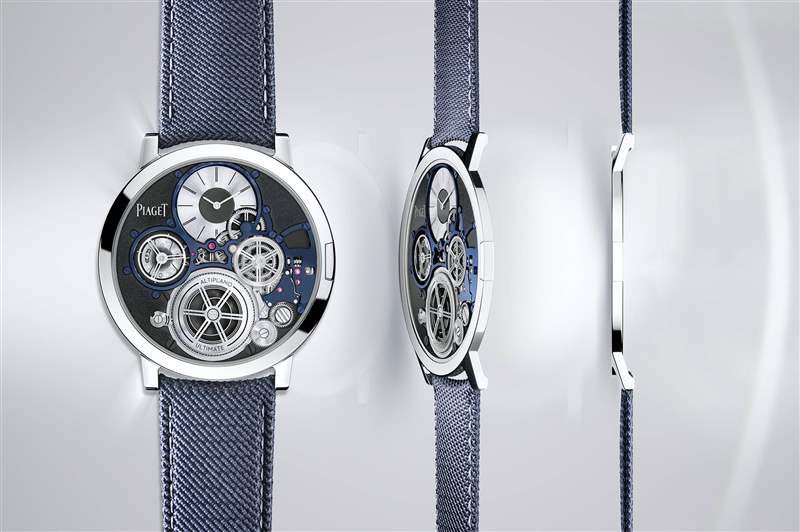 伯爵Altiplano Ultimate Concept系列多齒輪超薄腕表G0A45500-復刻表