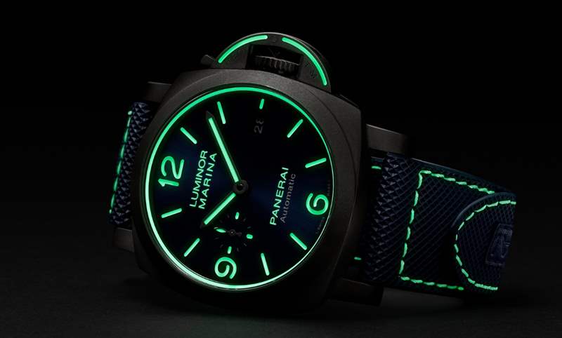 全都亮起來！沛納海全新Luminor Marina，表盤、表冠、表帶都有夜光-復(fù)刻表