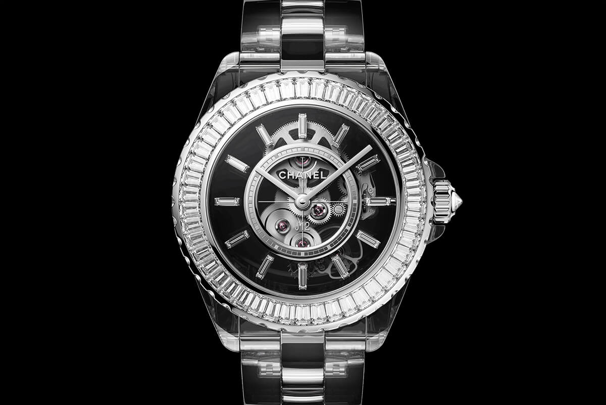 限量12枚！香奈兒J12 X個(gè)性鏤空機(jī)械手表H6249-復(fù)刻表