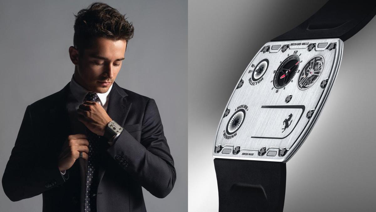 超薄運動表的工程習題！RICHARD MILLE RM UP-01 Ferrari-復刻表