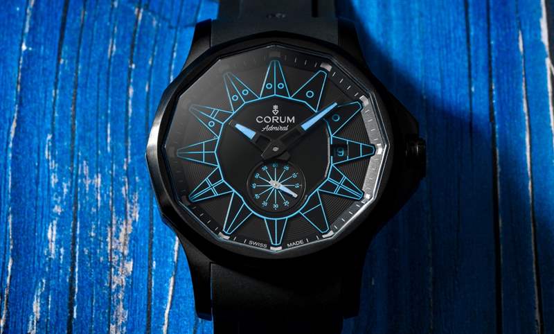 黑潮涌現，五色齊發｜Corum Admiral 42 Automatic Full Black-復刻表