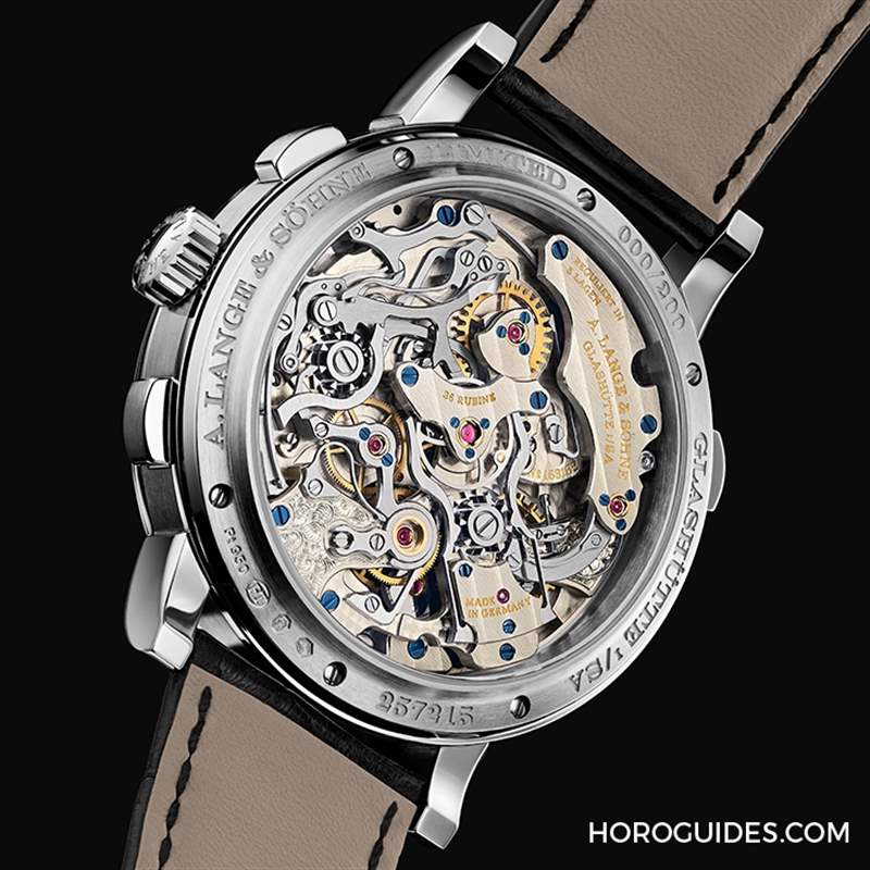 朗格1815 Rattrapante追針計(jì)時(shí)碼表-L101.2 型自制機(jī)芯-復(fù)刻表