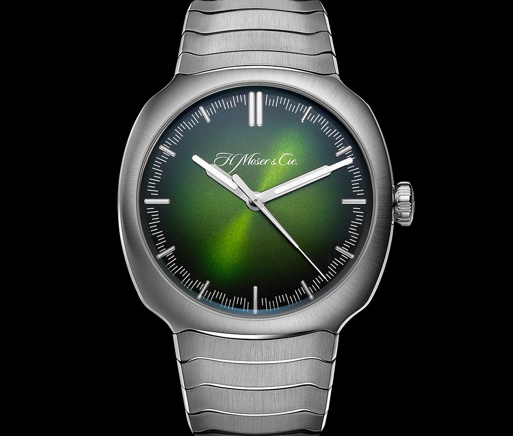 H. MOSER & CIE 流線型中心秒針-復刻表