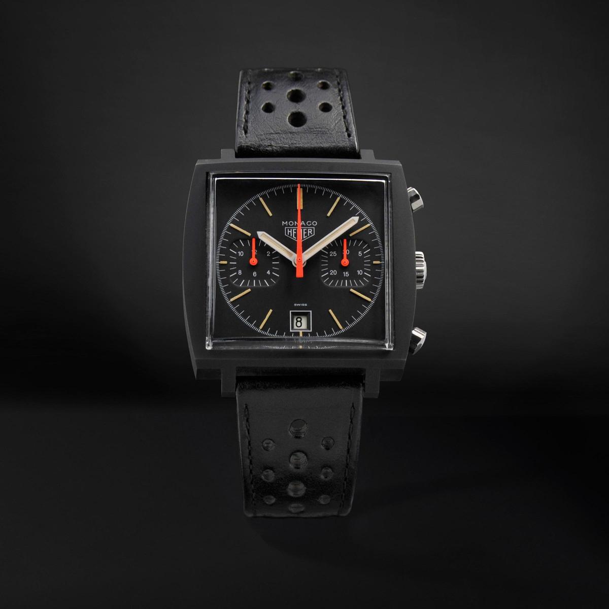 Dark Lord重新登基！泰格豪雅推出Monaco特別版腕表-復(fù)刻表