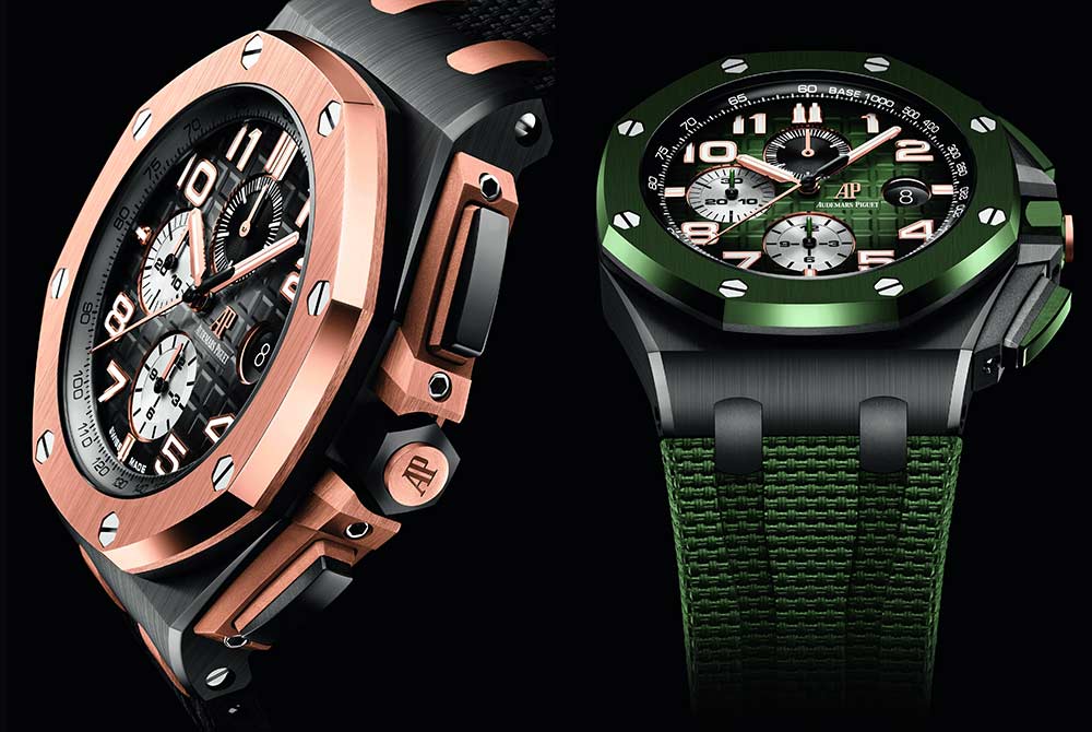 愛彼ap皇家橡樹離岸煙熏表盤，男士們的顏色-復刻表