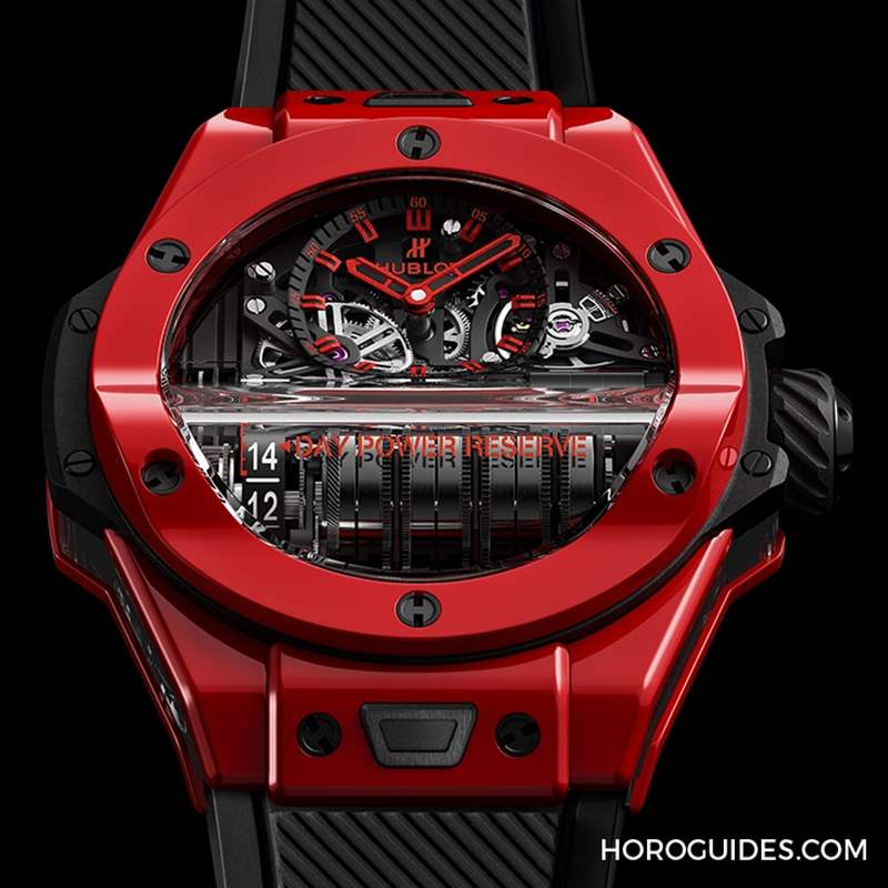 紅陶瓷流淌熾熱激情｜HUBLOT宇舶Big Bang MP-11 Red Magic-復刻表