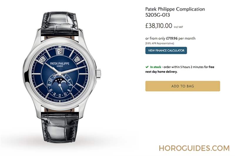 百達(dá)翡麗也做電商？表王開放英美經(jīng)銷商線上銷售部分款式-復(fù)刻表