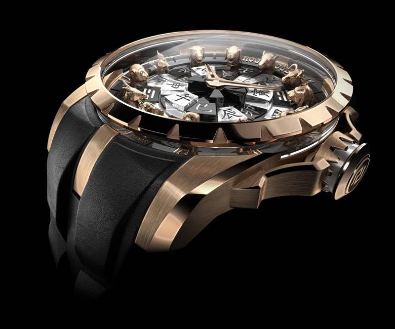 加入天干地支的新版本！羅杰杜彼發表圓桌騎士十二生肖腕表-復刻表