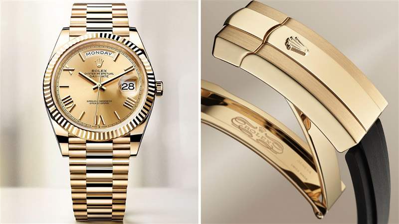 勞力士手表鑄造物料有多講究？即使是鋼表這個(gè)零件必然以K金打造-復(fù)刻表