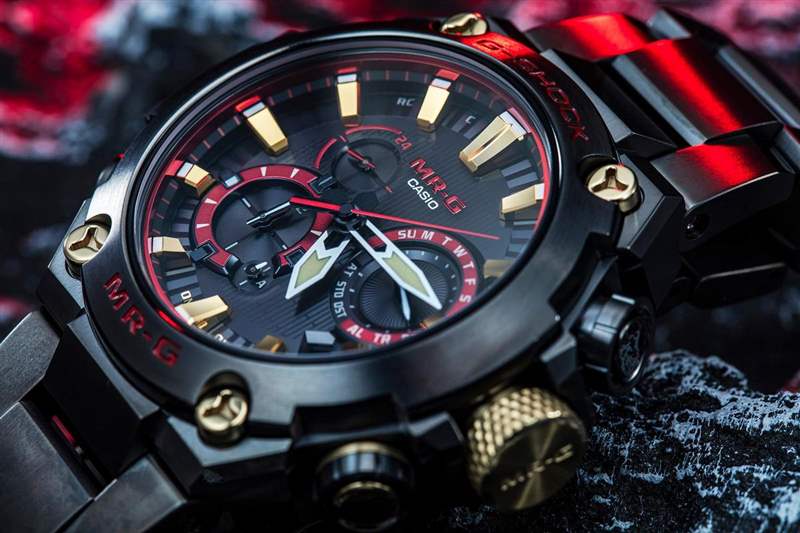 日本武士紅！G-SHOCK MR-G系列新款重現「赤備」主題-復刻表