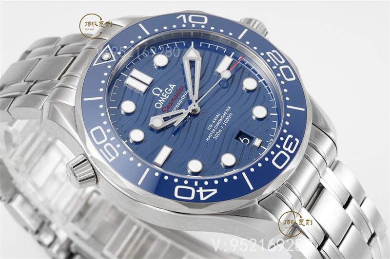 ZF廠海馬300-ZF廠復(fù)刻歐米茄海馬300藍(lán)盤(pán)做工怎么樣-復(fù)刻表