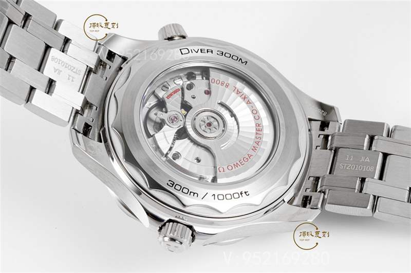 ZF廠海馬300-ZF廠復(fù)刻歐米茄海馬300藍(lán)盤(pán)做工怎么樣-復(fù)刻表