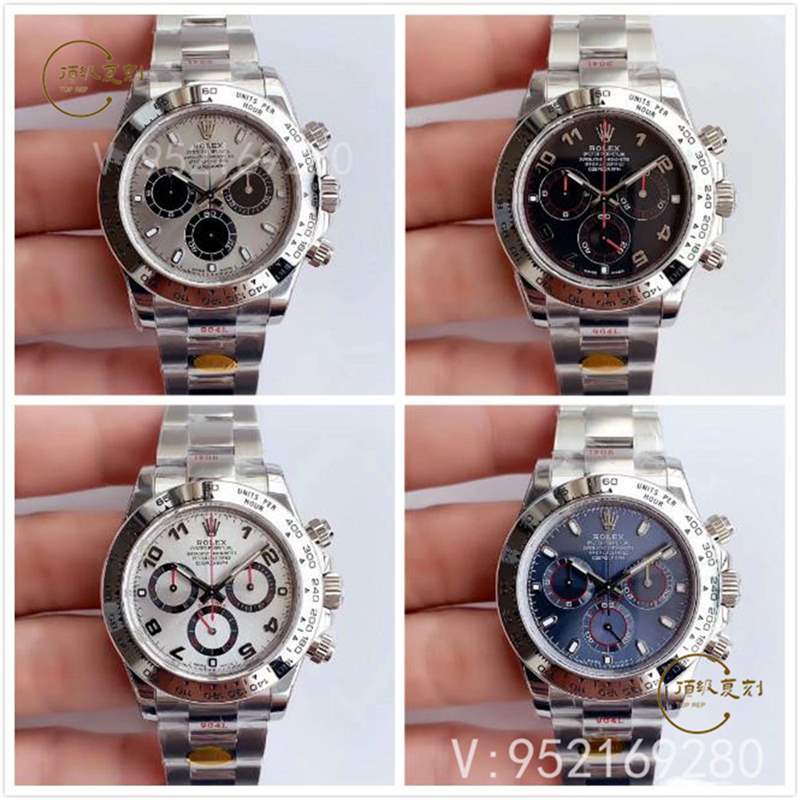 N廠勞力士4130迪通拿復刻表都有什么款式,N廠迪通拿全家福-復刻表