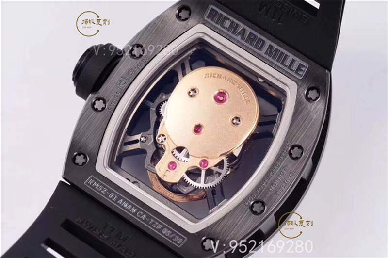 ZF廠理查德米勒RM052骷髏頭黑陶瓷復(fù)刻做工評(píng)測(cè)-復(fù)刻表