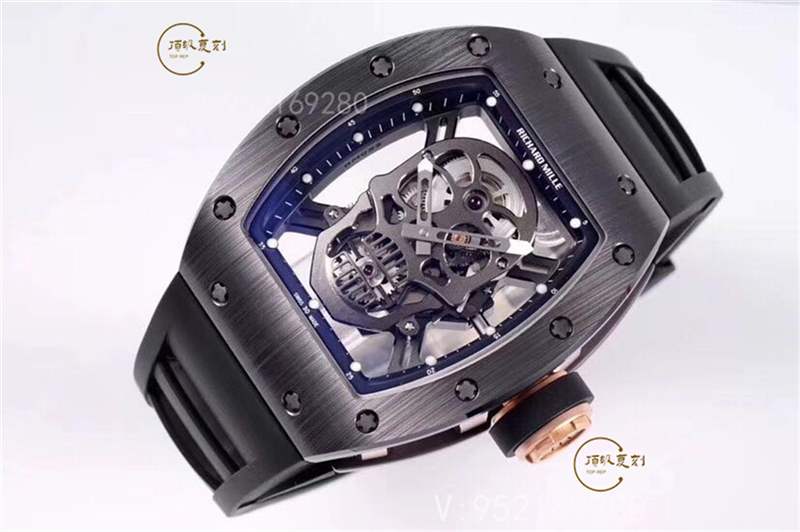 ZF廠理查德米勒RM052骷髏頭黑陶瓷復(fù)刻做工評(píng)測(cè)-復(fù)刻表