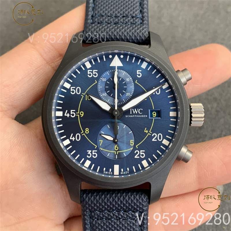 ZF廠萬國飛行員top gun計時復(fù)刻表IW389008藍(lán)天使做工怎么樣-復(fù)刻表