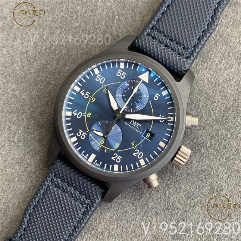 ZF廠萬國飛行員top gun計時復(fù)刻表IW389008藍(lán)天使做工怎么樣-復(fù)刻表