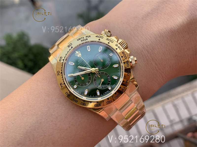 N廠勞力士迪通拿金綠迪m116508復刻表值得入手嗎-復刻表