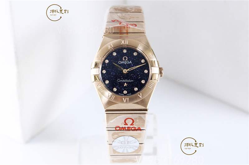 GF廠歐米茄25mm星座女士復(fù)刻手表做工怎么樣-石英機(jī)芯女表-復(fù)刻表