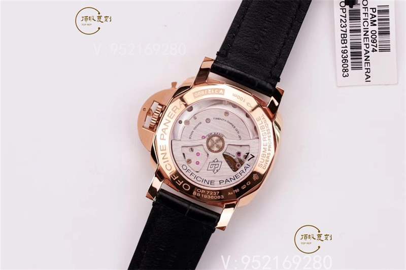 VS廠沛納海pam974復(fù)刻表做工怎么樣-VS廠42mm紅金974-復(fù)刻表