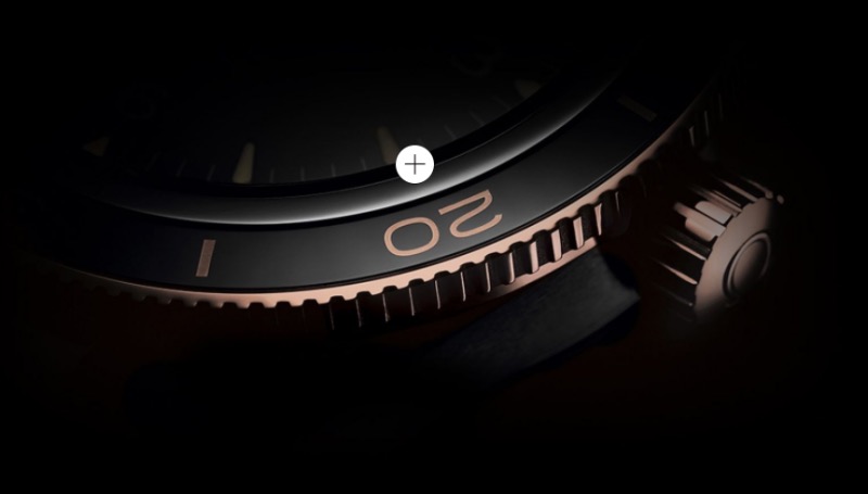 品鑒歐米茄海馬300?至臻同軸?腕表極致工藝-復刻表