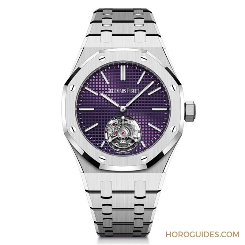 愛(ài)彼RD#3又更小了！37mm款以墨紫面盤初亮相-復(fù)刻表