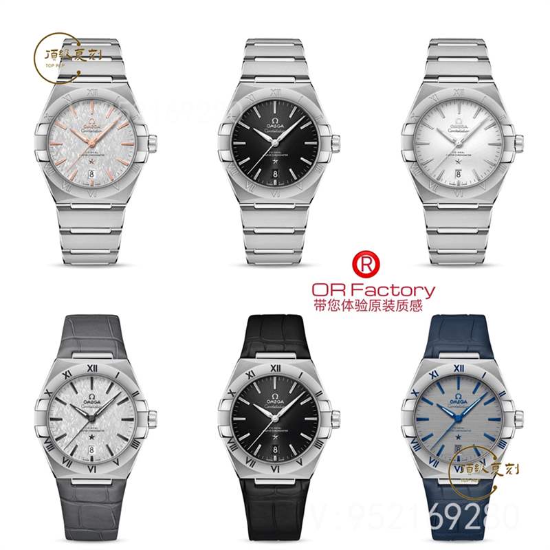 OR廠歐米茄39mm星座復(fù)刻表8800機(jī)芯會一眼假嗎-復(fù)刻表