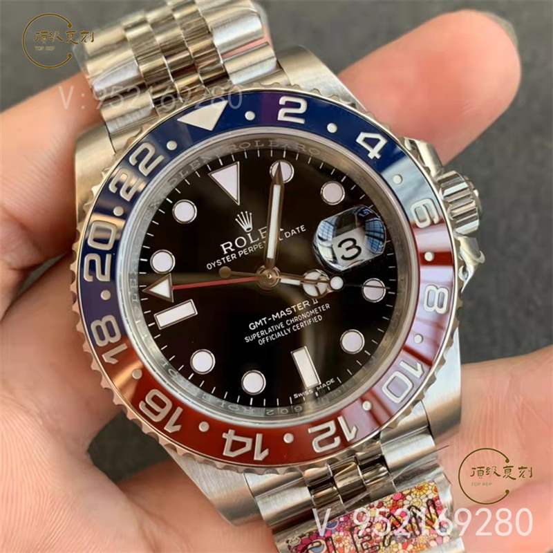 C廠(Clean廠)勞力士格林尼治可樂圈復刻表m126710對比正品怎么樣-復刻表