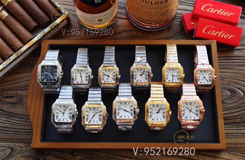 BV廠卡地亞大號山度士復刻表真假對比-BV廠山度士怎么樣-復刻表