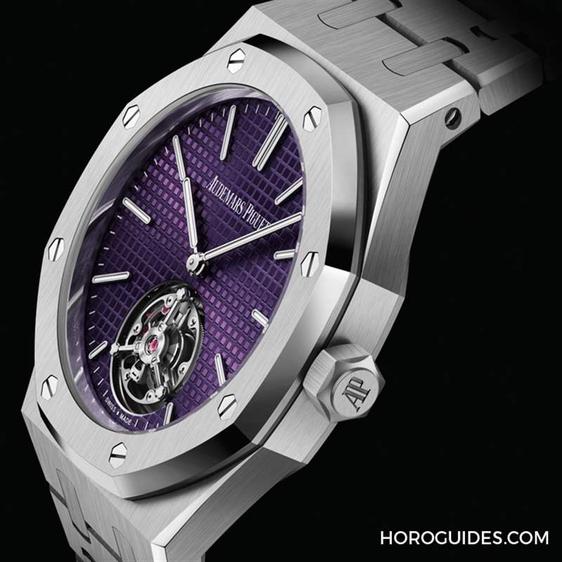 愛(ài)彼RD#3又更小了！37mm款以墨紫面盤初亮相-復(fù)刻表