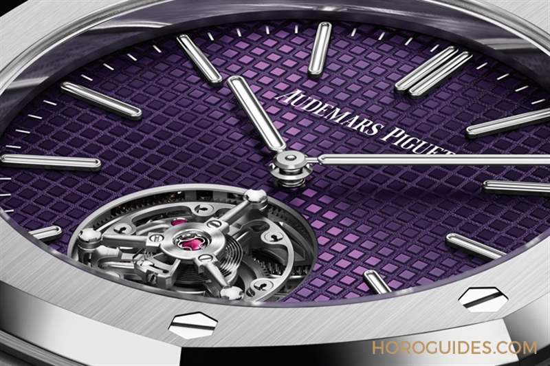 愛(ài)彼RD#3又更小了！37mm款以墨紫面盤初亮相-復(fù)刻表