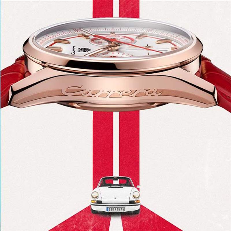 TAG Heuer聯(lián)乘Porsche Carrera五十周年限量版致敬終極賽車精神-復(fù)刻表