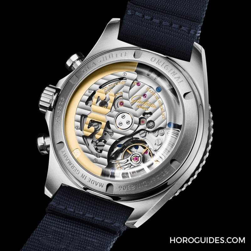 藍面、藍陶瓷圈打頭陣！ Glashütte Original SeaQ系列首次搭載計時功能-復刻表