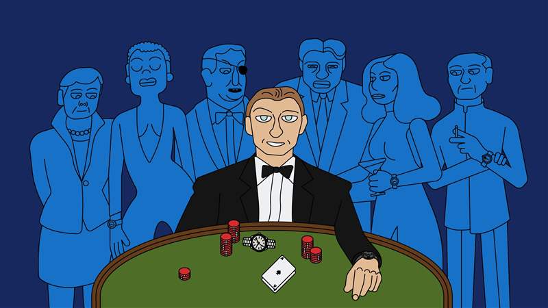 周末版這是詹姆斯邦德 60 周年。他的年齡看起來很棒，他的手表也是如此-復刻表